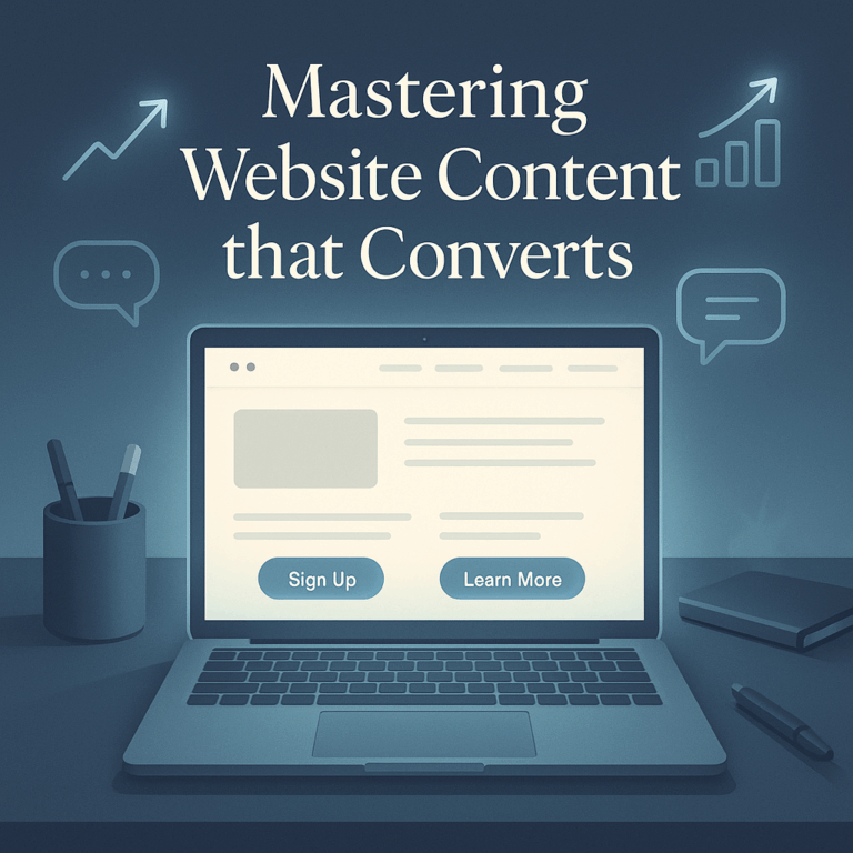 Mastering Website Content that Converts: Essential Strategies for Business Growth