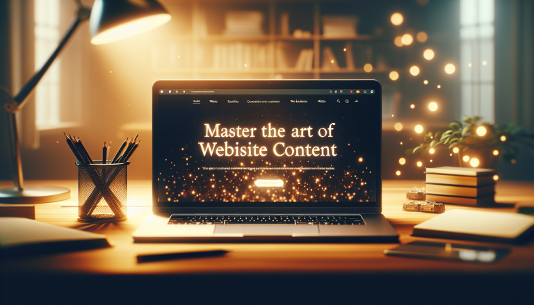 Master the Art of Website Content That Turns Visitors Into Loyal Customers
